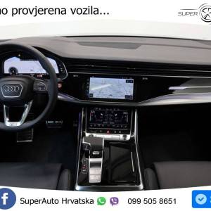 Audi Q8 60 TFSIe quattro Aut. S line 489 KS, ZRAČ+PANO+360°+GR SJED+ACC+KEY+VIRT
