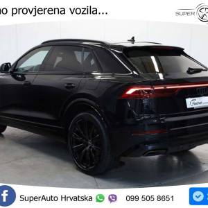 Audi Q8 60 TFSIe quattro Aut. S line 489 KS, ZRAČ+PANO+360°+GR SJED+ACC+KEY+VIRT