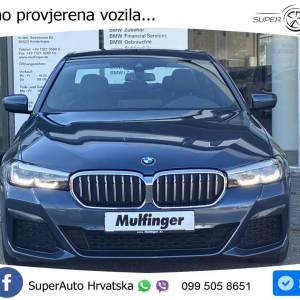 BMW 530d Aut. M Sport 286 KS, LED+KAM+GR SJED+VIRT