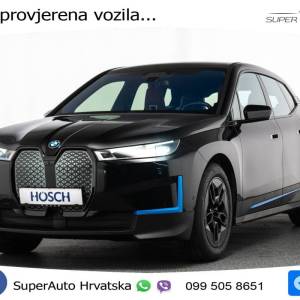 BMW iX 111.5 kWh xDrive50 523 KS, LASER+ACC+PANO+4xGR SJED+HEAD+MASAŽA+360