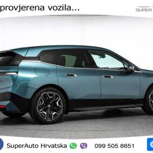 BMW iX 111.5 kWh xDrive50 Sport 523 KS, PANO+HEAD+GR SJED+360+MASAŽA