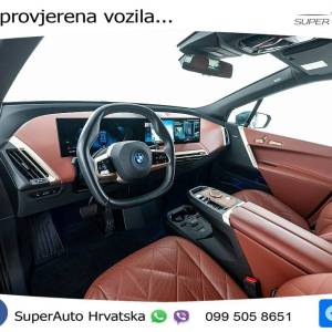 BMW iX 111.5 kWh xDrive50 Sport 523 KS, PANO+HEAD+GR SJED+360+MASAŽA