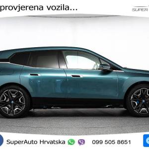 BMW iX 111.5 kWh xDrive50 Sport 523 KS, PANO+HEAD+GR SJED+360+MASAŽA
