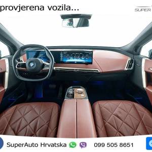 BMW iX 111.5 kWh xDrive50 Sport 523 KS, PANO+HEAD+GR SJED+360+MASAŽA