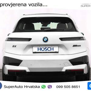 BMW iX M60 111.5 kWh xDrive 619 KS, ZRAČNI+ACC+360+4xGR SJED+LED+PANO+HEAD