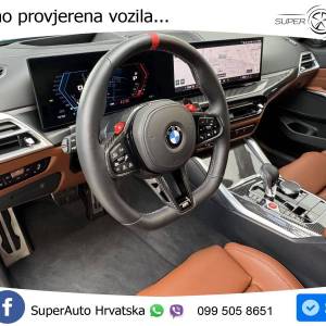 BMW M3 Tour. Competition 3.0 Aut. 530 KS, ACC+360°+KEY+GR SJED+VIRT+LANE