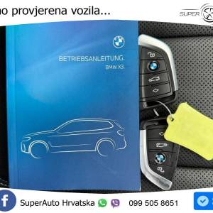 BMW X3 xDrive 20d Aut. 190 KS, LED+TEM+GR SJED+360°+20"