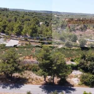 Brač Stražišće 1900 m2 poljoprivredno zemljište Splitska