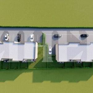 BREZOVICA, PRODAJA, 12  KUĆA U NIZU, 89 M2 +  PM + VRT, NOVOGRADNJA