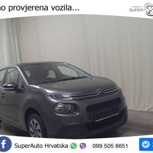 Citroen C3 1.2 PureTech 82 KS, TEM+GR SJED+ASIST