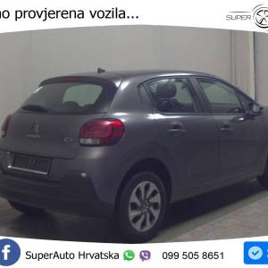 Citroen C3 1.2 PureTech 82 KS, TEM+GR SJED+ASIST