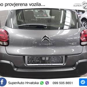 Citroen C3 1.2 PureTech 82 KS, TEM+GR SJED+ASIST