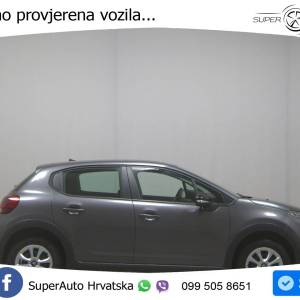 Citroen C3 1.2 PureTech Feel 82 KS, TEM+GR SJED+ASIST