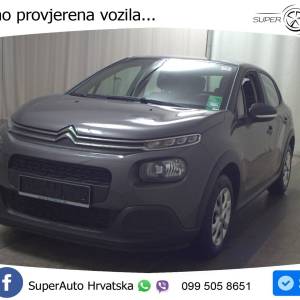 Citroen C3 1.2 PureTech Feel 82 KS, TEM+GR SJED+ASIST