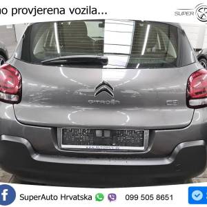 Citroen C3 1.2 PureTech Feel 82 KS, TEM+GR SJED+ASIST