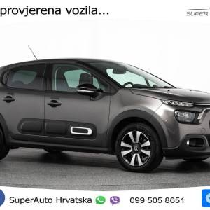 Citroen C3 1.2 PureTech Max 110 KS, LED+TEM+ASIST+NAVI+KAM+PDC
