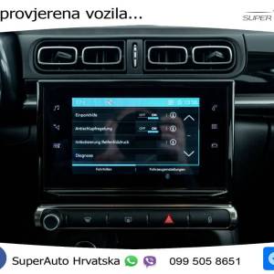 Citroen C3 1.2 PureTech Max 110 KS, LED+TEM+ASIST+NAVI+KAM+PDC