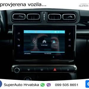 Citroen C3 1.2 PureTech Max 110 KS, LED+TEM+ASIST+NAVI+KAM+PDC