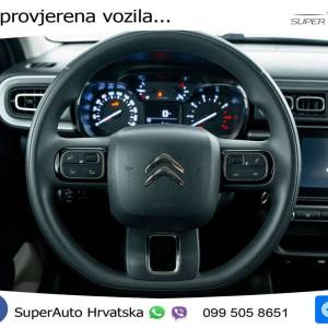 Citroen C3 1.2 PureTech Shine 110 KS, LED+TEM+KAM+PDC