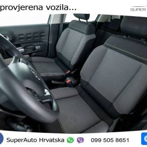 Citroen C3 1.2 PureTech Shine 110 KS, LED+TEM+KAM+PDC