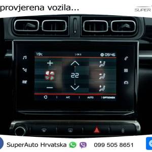 Citroen C3 1.2 PureTech Shine 110 KS, LED+TEM+KAM+PDC