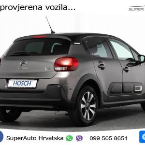Citroen C3 1.2 PureTech Shine 110 KS, LED+TEM+KAM+PDC