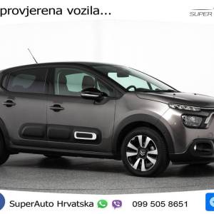 Citroen C3 1.2 PureTech Shine 110 KS, LED+TEM+KAM+PDC