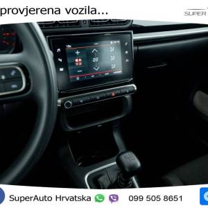Citroen C3 1.2 PureTech Shine 110 KS, LED+TEM+KAM+PDC