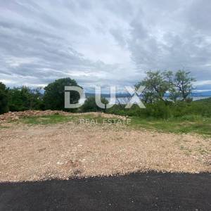 CRIKVENICA - građevinsko zemljište 536 m2 s pogledom na more! PRILIKA!