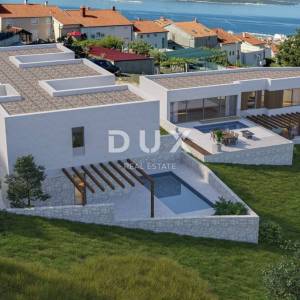 CRIKVENICA - Moderna vila s bazenom i panoramskim pogledom