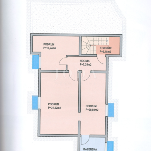 Crikvenica samostojeća kuća s bazenom i pogledom na more