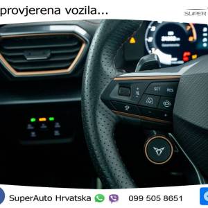 Cupra Leon 1.5 eTSI DSG 150 KS, LED+ACC+GR SJED+KAM+VIRT+PDC