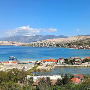Dvojna kuća 159 m2 – Pag *Prekrasan pogled na more* (ID-2483/E)