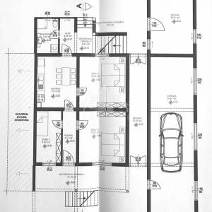 Dvojna kuća s 3 stana i garažom - Ričine, Zadar