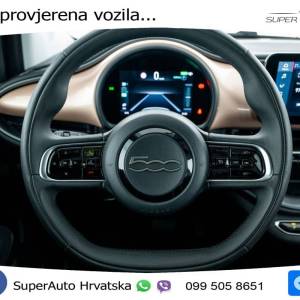 Fiat 500 E 42kWh 118 KS, KAM+VIRT+NAVI