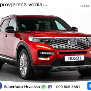 Ford Explorer 3.0 EcoBoost V6 AWD Aut. Platinum 457 KS, 7-SJEDALA+4xGR SJED+360