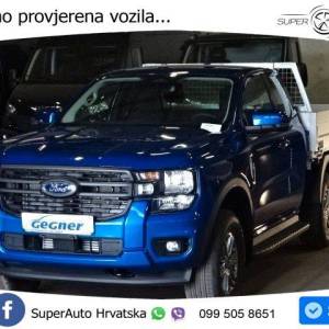 Ford Ranger 2.0 XLT ExtraKab 4x4 170 KS, KIPER+KUKA+ACC+KAM+NAVI