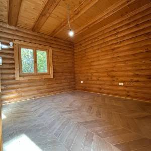 FUŽINE - Drvena kuća s okućnicom u blizini jezera