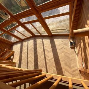 FUŽINE - Drvena kuća s okućnicom u blizini jezera