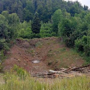 FUŽINE - Građevinsko zemljište 2 minute od jezera