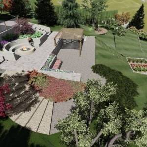 FUŽINE - Zemljište s projektom i građevinskom dozvolom