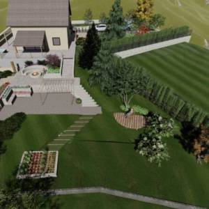 FUŽINE - Zemljište s projektom i građevinskom dozvolom