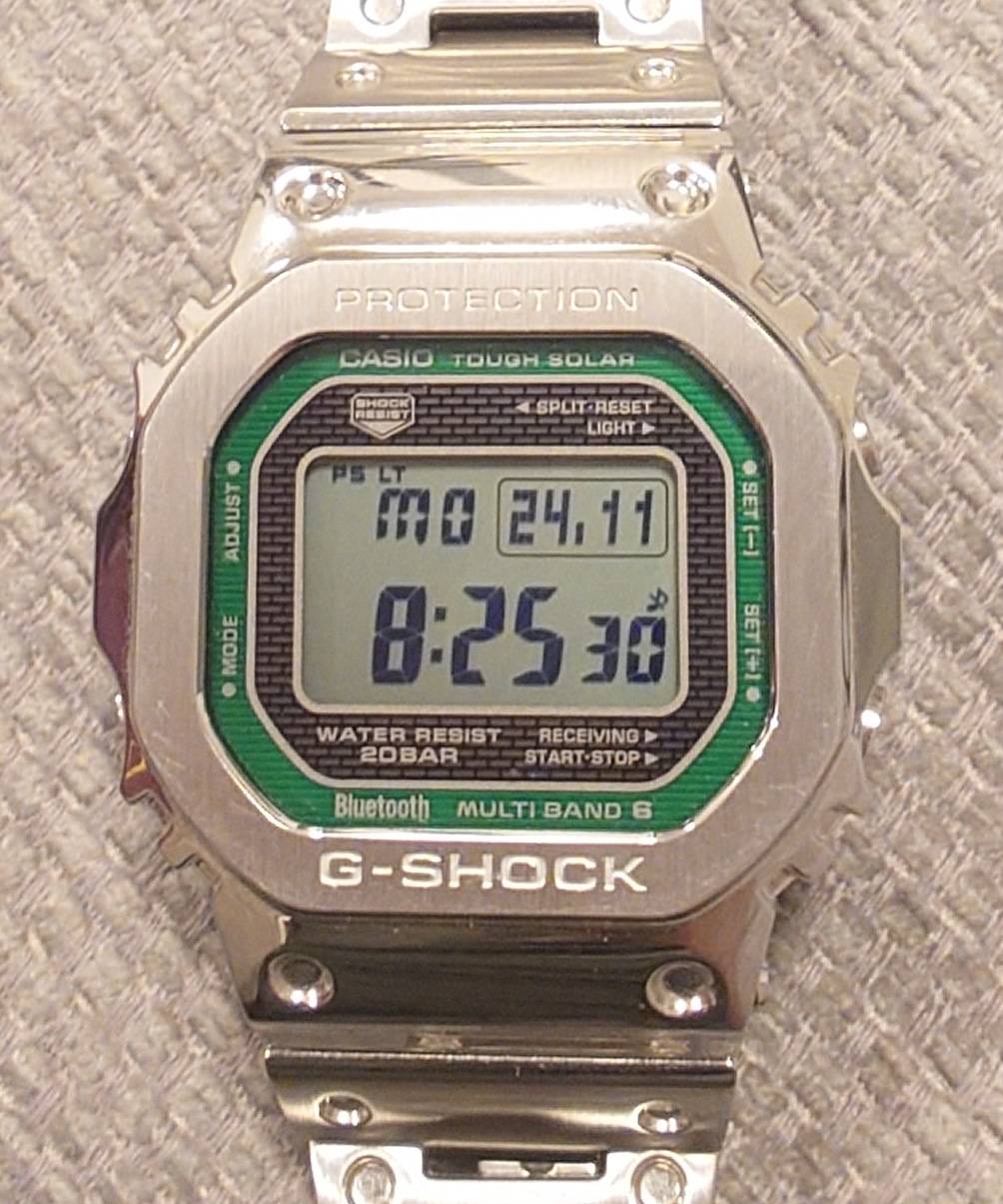 G-Shock GMW-B5000D-3ER (zeleni)