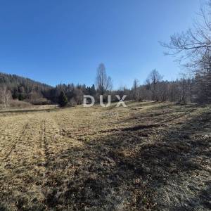 GORSKI KOTAR, FUŽINE - građevinsko zemljište  1213 m2 - investicijska prilika!