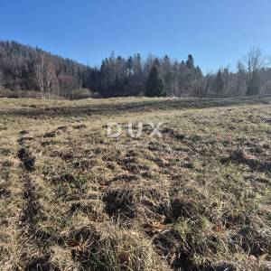 GORSKI KOTAR, FUŽINE - građevinsko zemljište  1297 m2 - investicijska prilika!