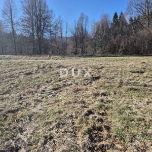 GORSKI KOTAR, FUŽINE - građevinsko zemljište  1297 m2 - investicijska prilika!