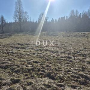 GORSKI KOTAR, FUŽINE - građevinsko zemljište  1297 m2 - investicijska prilika!