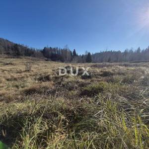 GORSKI KOTAR, FUŽINE - građevinsko zemljište  1297 m2 - investicijska prilika!