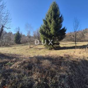 GORSKI KOTAR, FUŽINE - građevinsko zemljište  1331 m2 - prilika za ulaganje!