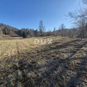 GORSKI KOTAR, FUŽINE - građevinsko zemljište  1331 m2 - prilika za ulaganje!